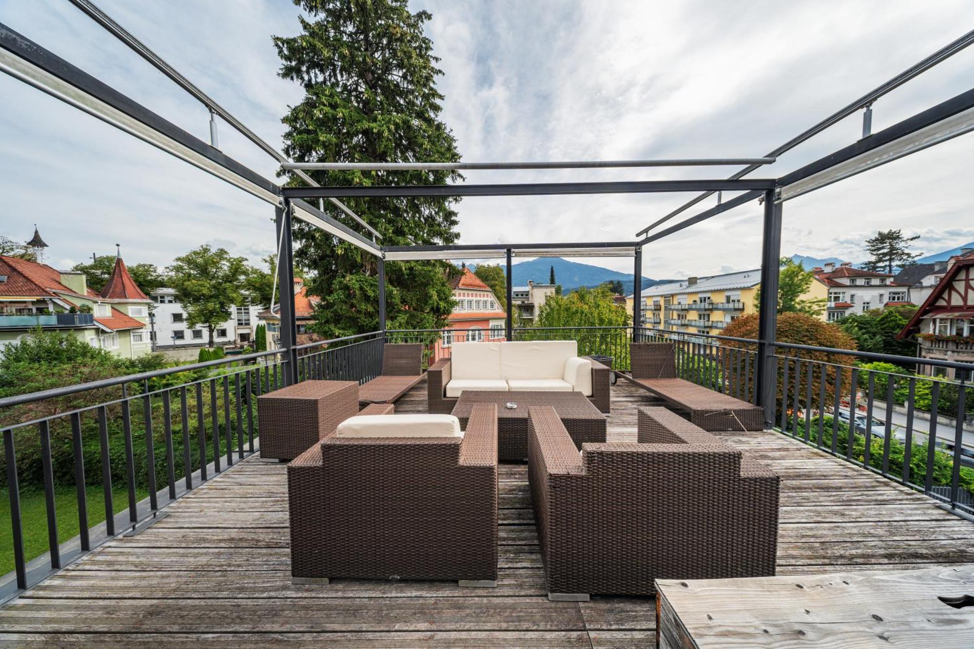 Bergblick Penthouse Apartment Innsbruck Esterno foto